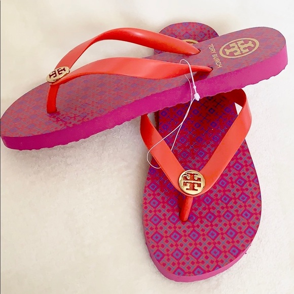 Tory Burch Shoes - AUTHENTIC TORY BURCH SZ. 7 FLIP-FLOPS BNWT